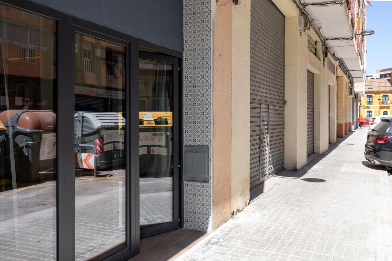 Apartamento Acogedor Centrico Mj Valencia Exterior foto